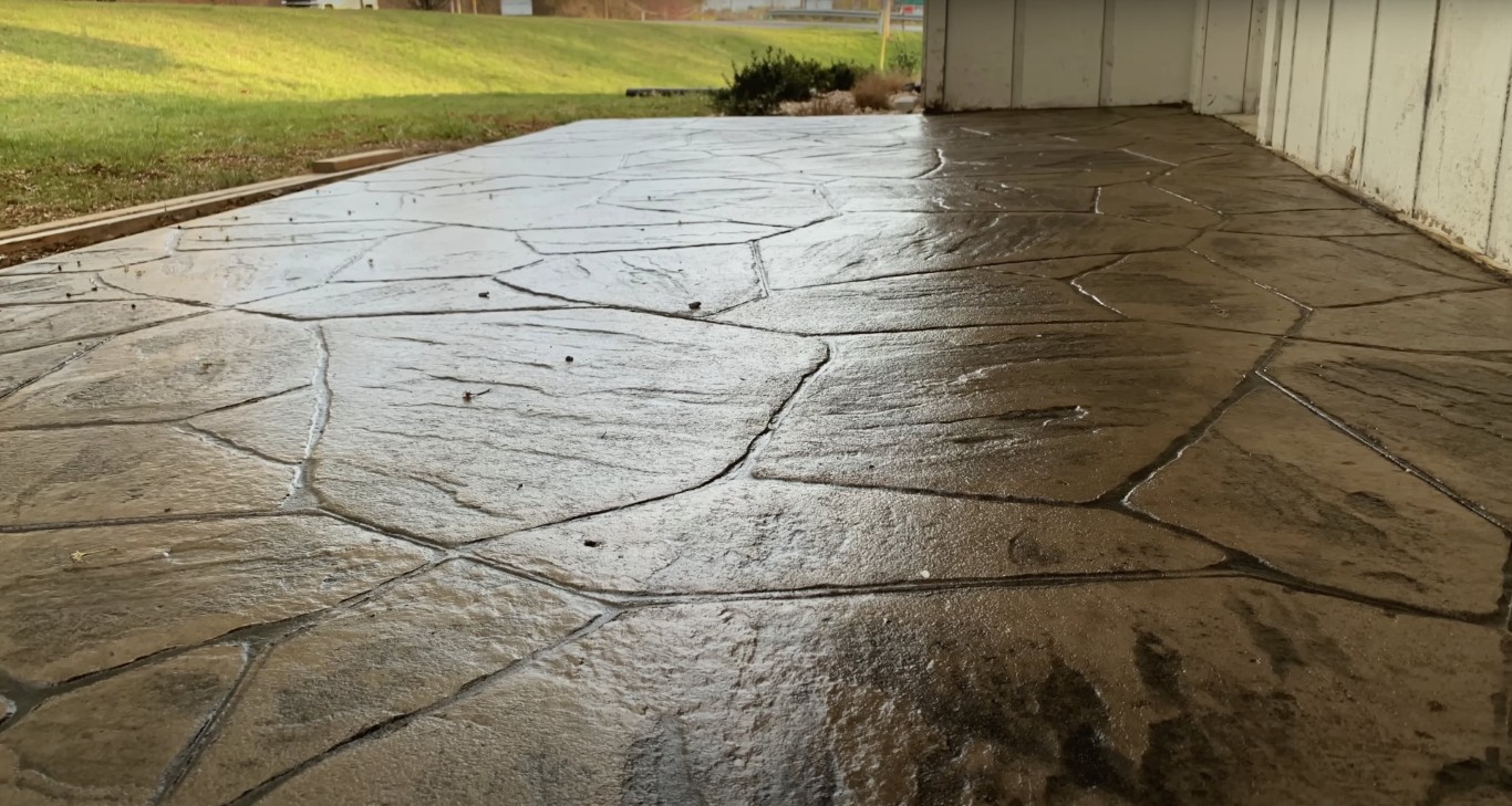 Strong, long-lasting decorative concrete surfaces